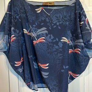 Karen Zambos Dani blouse size small.